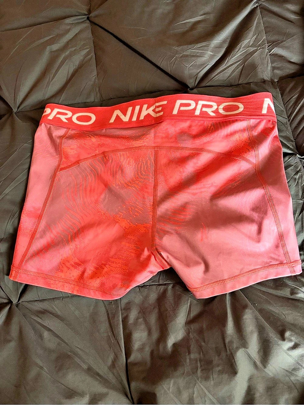 Nike Pro Compression Shorts Red Athletic Shorts